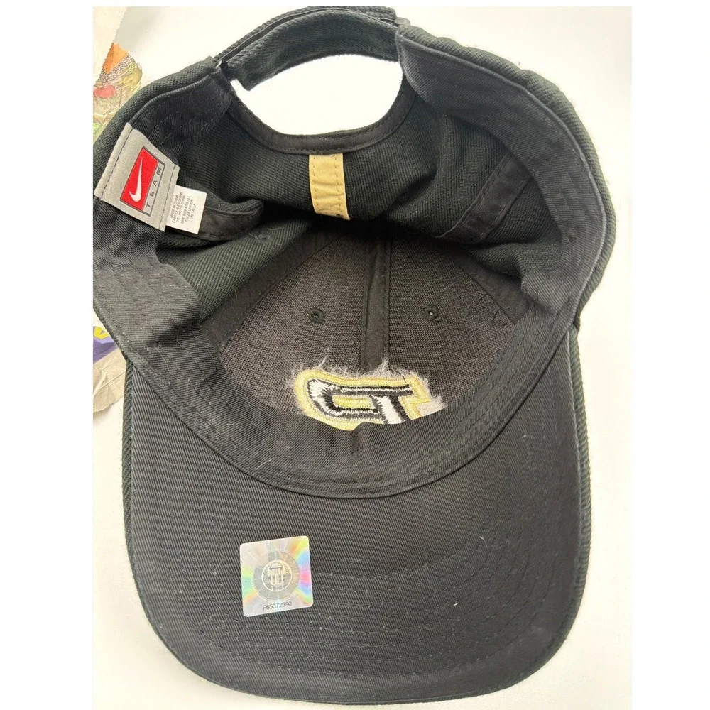 Nike Team Purdue Boilermakers Black Adjustable Fan Hat Cap Outdoor One Size